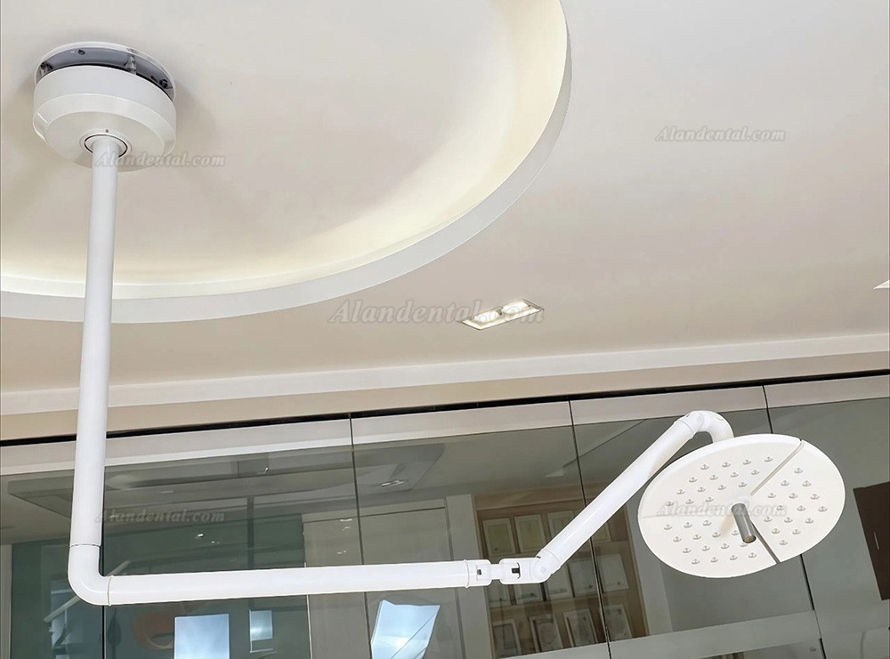 KWS KD-2036D-4 80W LED Dental Surgical Light Ceiling-Mounted Shadowless Lamp CE